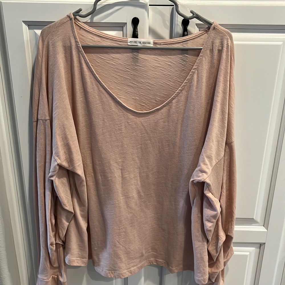 Free people long sleeved shirt